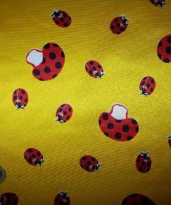 Raso estampado - Mariquitas