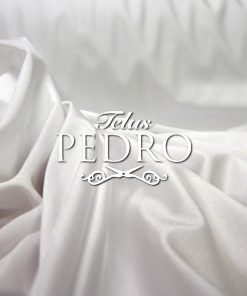 Punto de licra Liso - Color Blanco