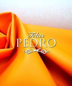 Polipiel con relieve - Color Naranja Claro
