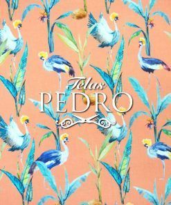Popelín algodón estampado (patchwork) - Grulla Coronada