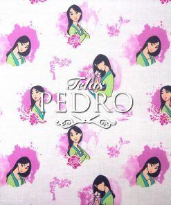 Popelín algodón estampado (patchwork) - Mulán