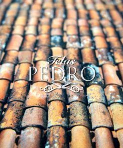 Popelín algodón estampado (patchwork)  - Tejas