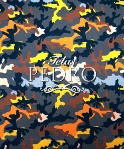 Popelín algodón estampado (patchwork)  - Camuflaje Multicolor