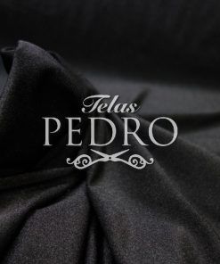 Punto de licra liso - Color Negro - AGOTADO TEMPORALMENTE