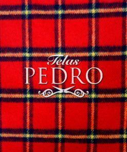Alternative view of Tejido de Abrigo - Cuadros Rojos