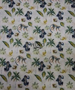 Alternative view of Popelín algodón estampado (patchwork) – Serie Safari