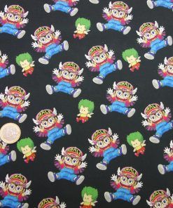 Popelín algodón estampado (patchwork) – Serie Arale Norimaki