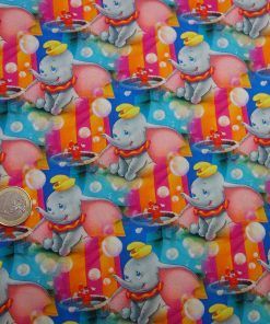 Popelín algodón estampado (patchwork) – Serie Dumbo