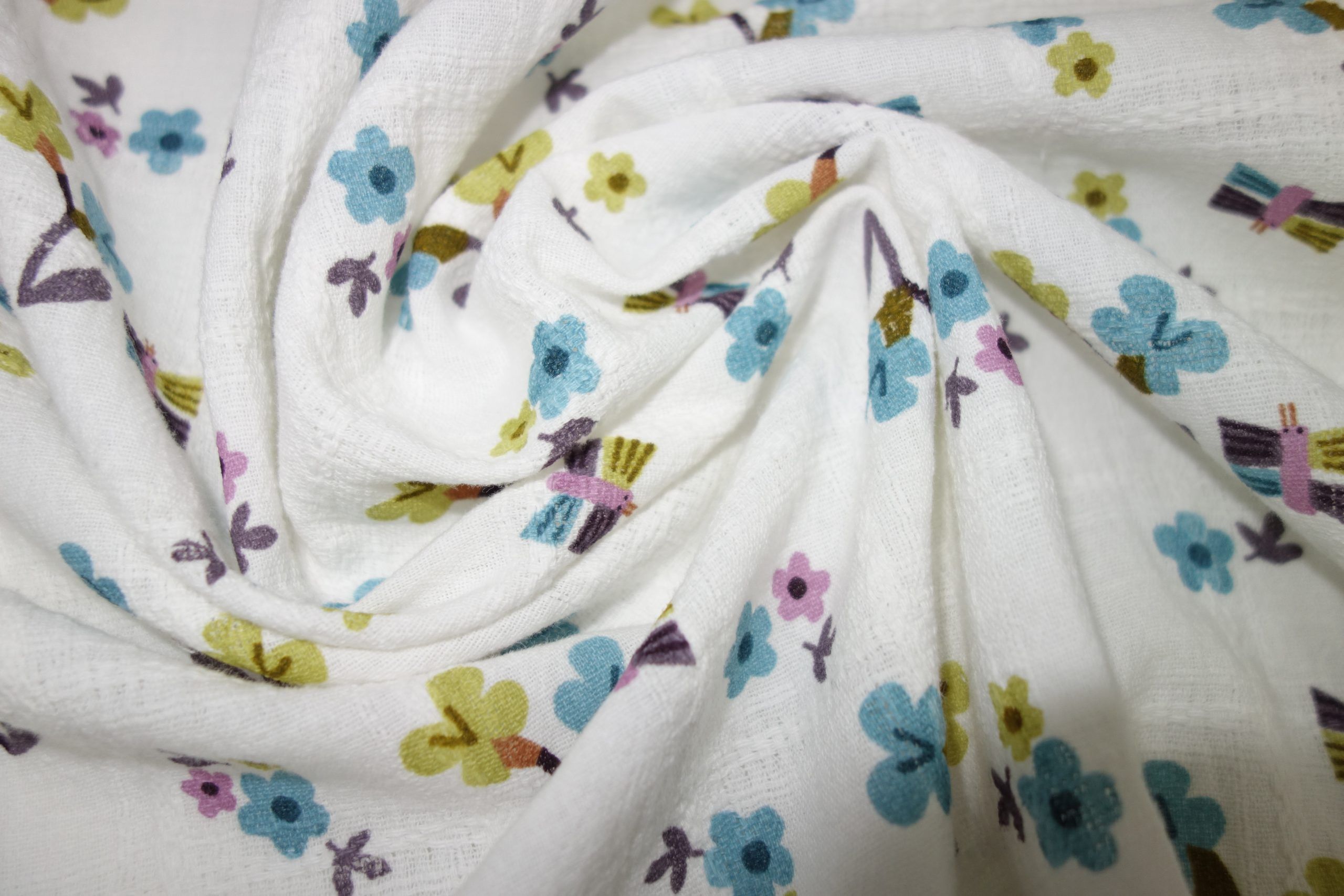 Algodón estampado – Serie Aldo azul - Imagen 3