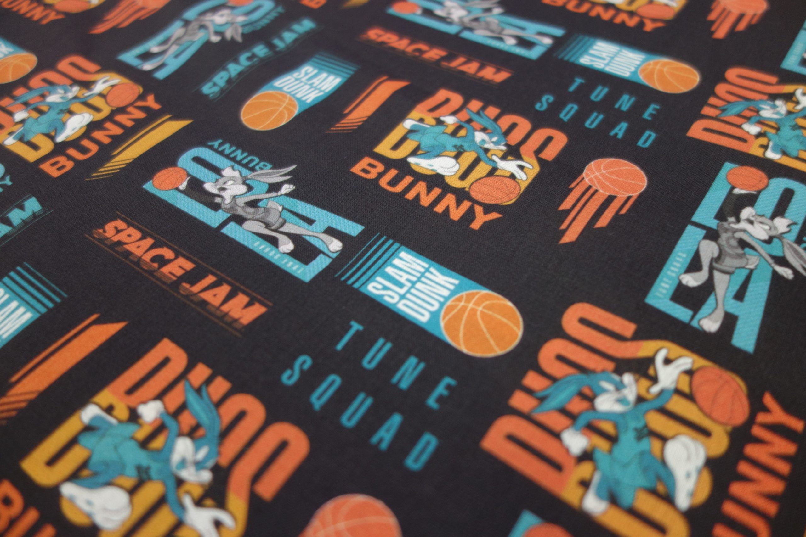 Popelín algodón estampado (patchwork) – Serie Slam Dunk - Imagen 3