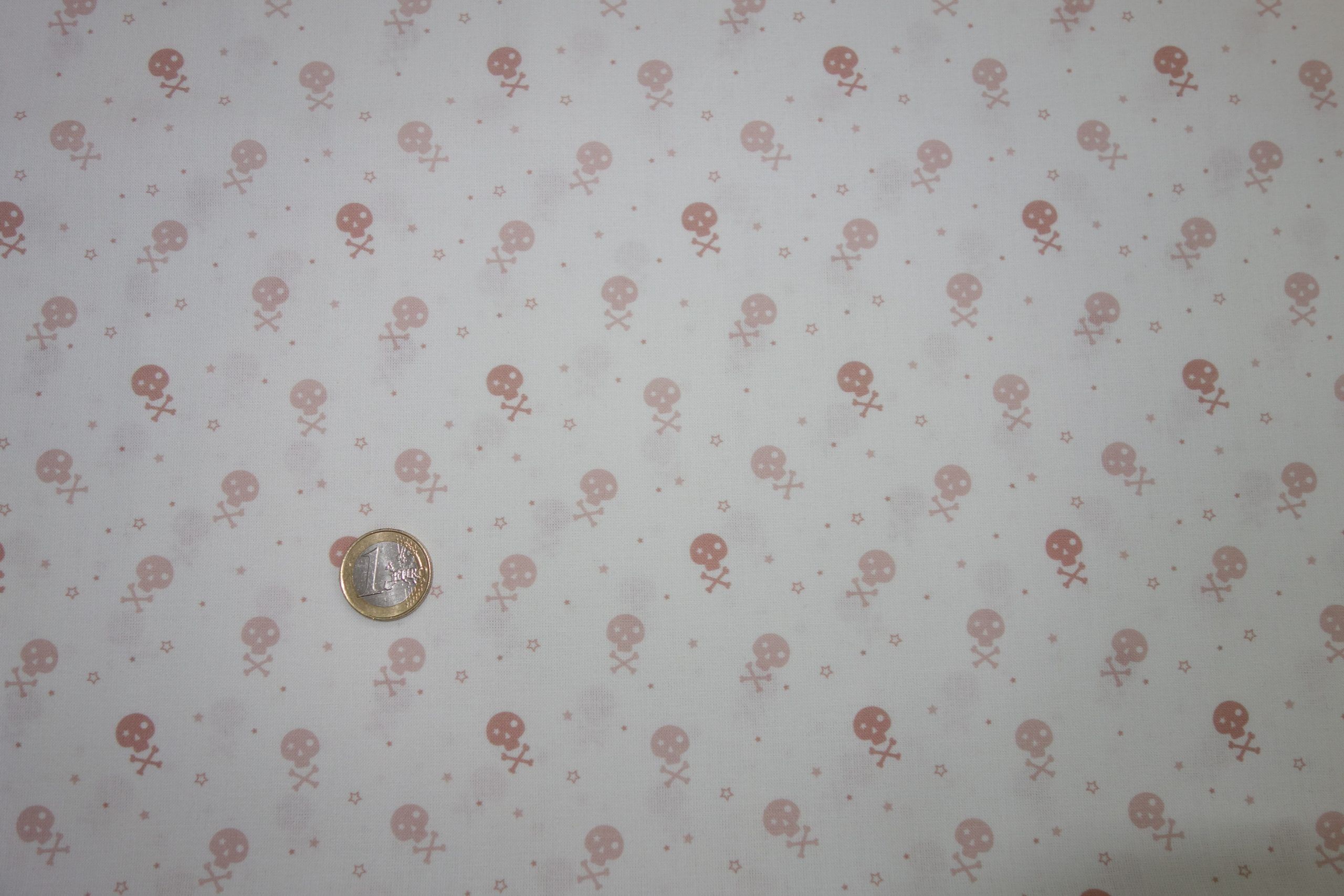 Popelín algodón estampado (patchwork) – Serie Calaveras minis - Imagen 8