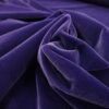 Terciopelo liso poliester 100% – Color morado