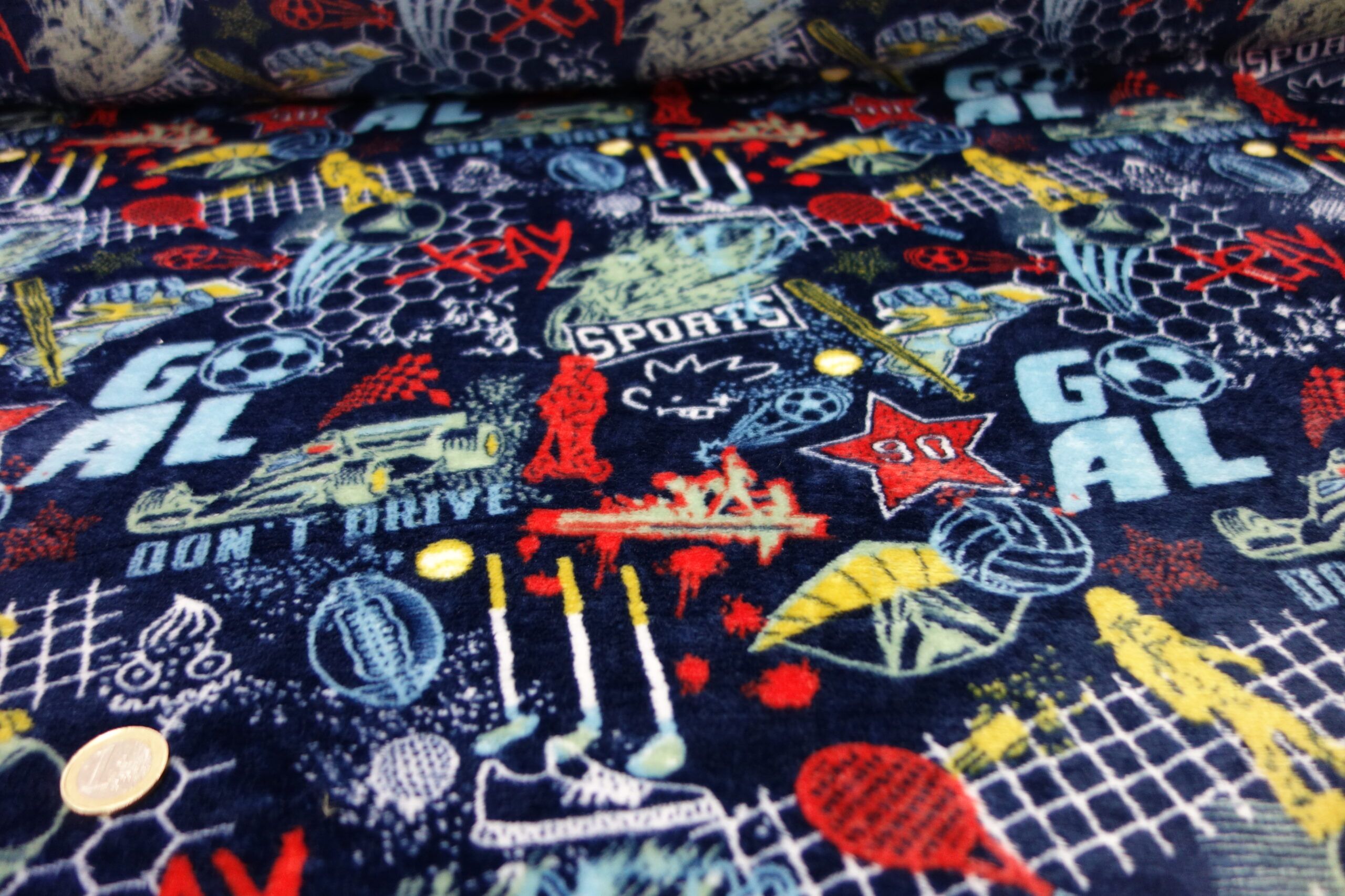 Tejido Coral o Coralina estampada – Deportes - Imagen 2