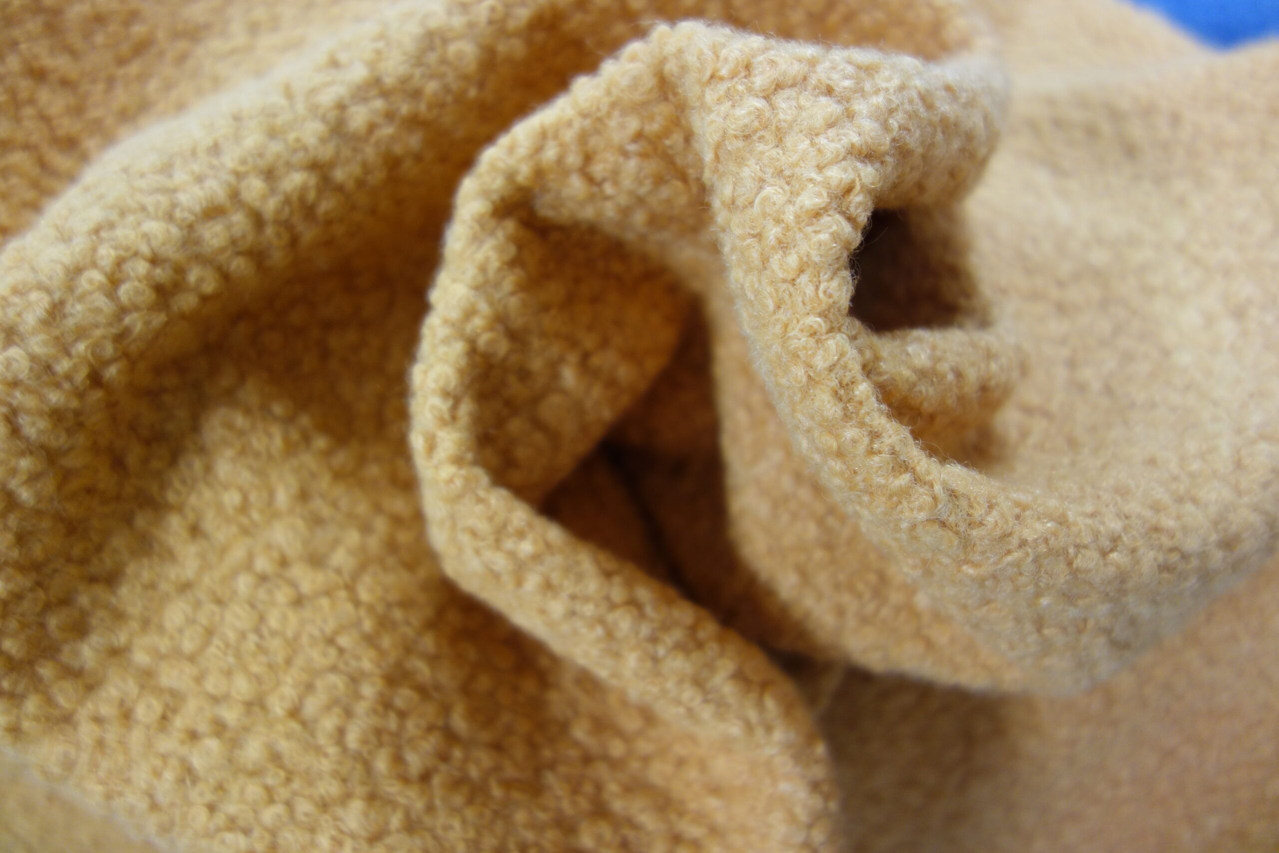 Tejido de abrigo de rizo surtido 1 - Serie Caramelo - DISPONIBLE ÚNICAMENTE MODELO Nº03 (GRANATE) - Imagen 4