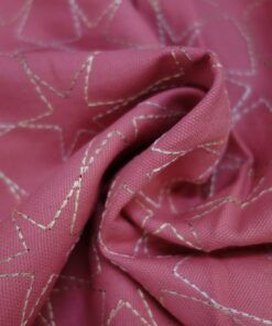 Alternative view of Lino bordado – Serie Dindon - DISPONIBLE ÚNICAMENTE (ROSA COLORETE).