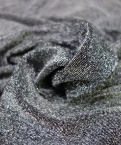 Alternative view of Licra de fantasía gris plateado con lurex - Serie Manola