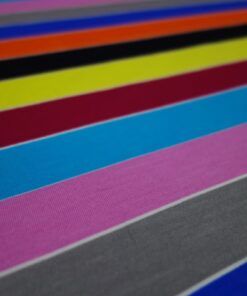 Alternative view of Punto camiseta rayas multicolor – Serie Galicia