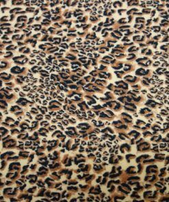 Crep estampado leopardo bielástico – Serie Cádiz