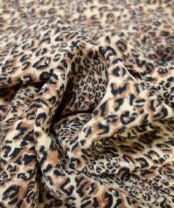Alternative view of Crep estampado leopardo bielástico – Serie Cádiz