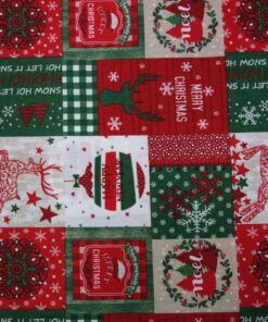 Loneta Navidad – Serie patchwork navidad