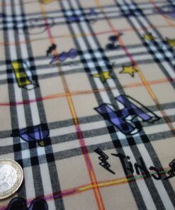 Popelín algodón estampado (patchwork) - Serie rayos