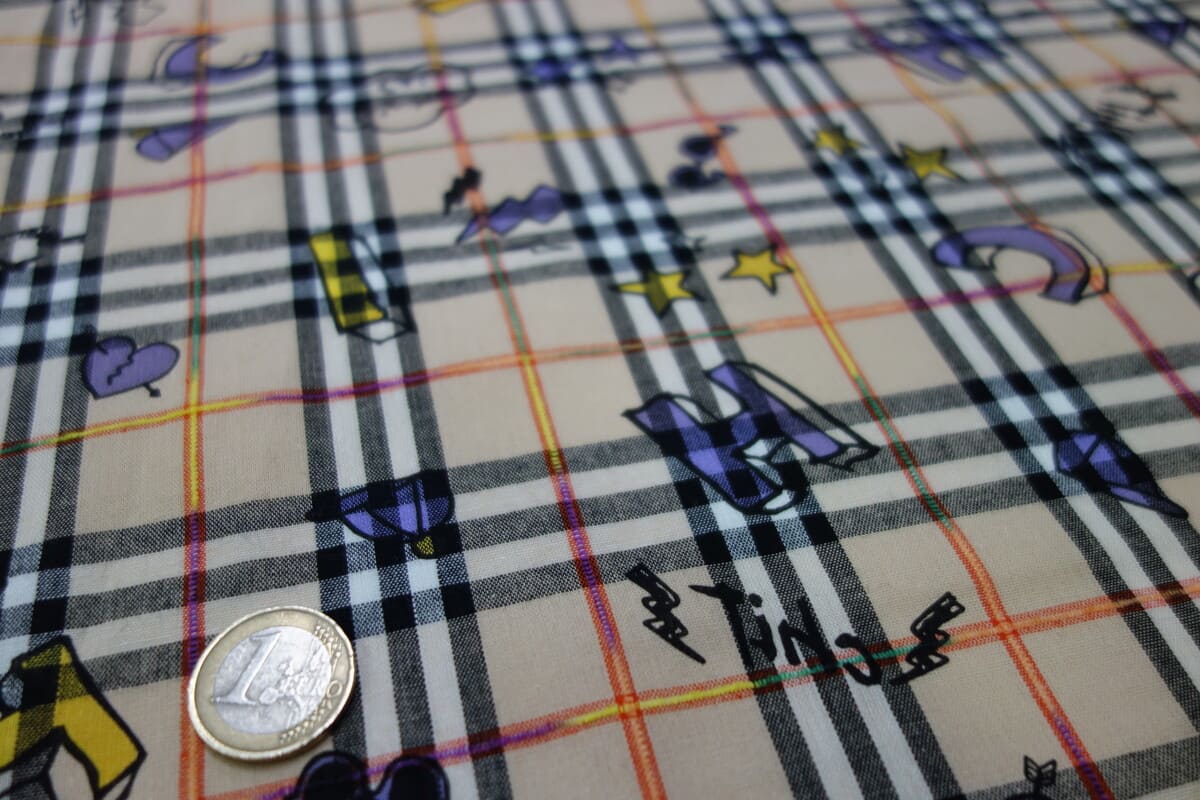 Popelín algodón estampado (patchwork) - Serie rayos