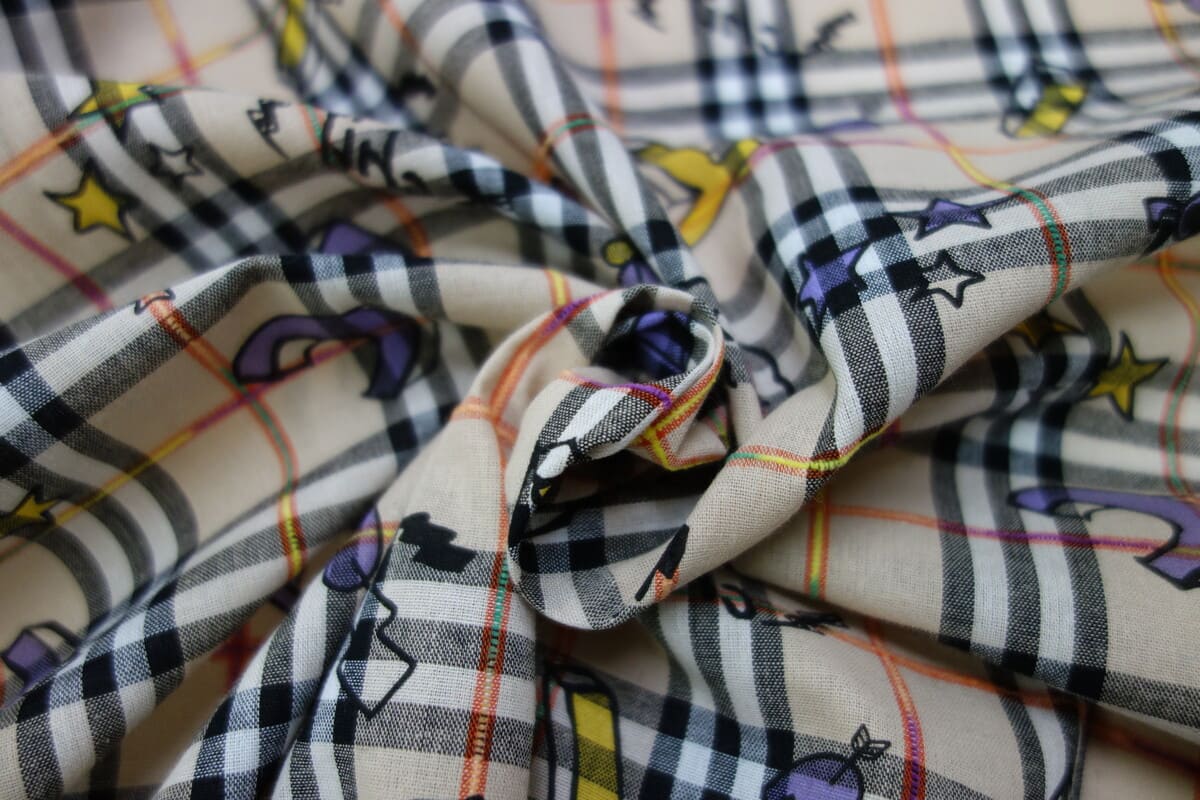 Popelín algodón estampado (patchwork) - Serie rayos - Imagen 3