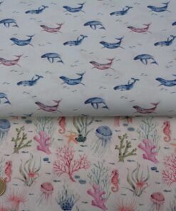 Popelín algodón estampado (patchwork) – Serie Homy Marina