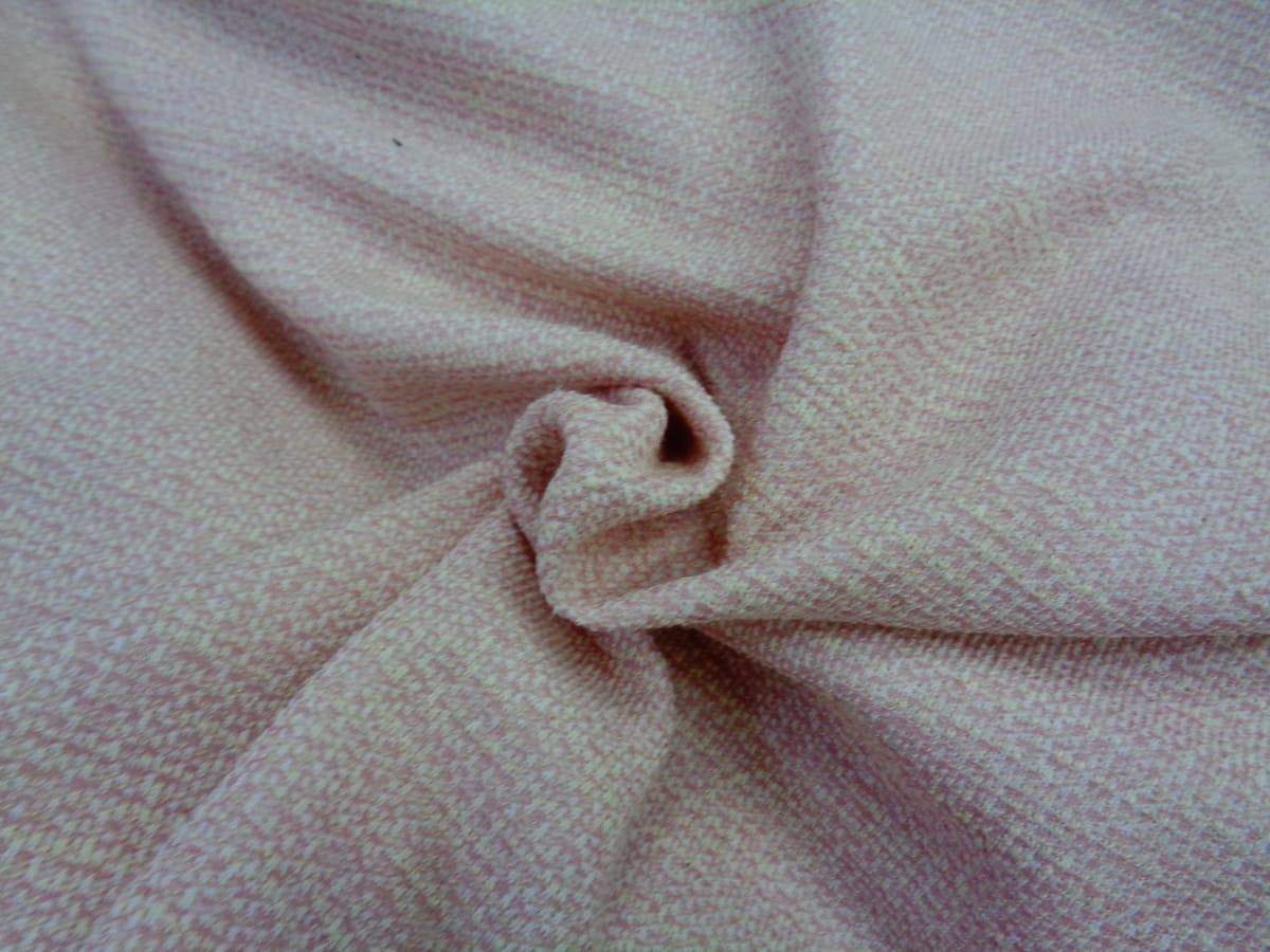 Tejido tipo chanel con base de punto – Serie Azucena - DISPONIBLE ÚNICAMENTE MODELO Nº01 (COLOR ROSA) - Imagen 2