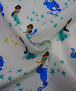 Alternative view of Popelín algodón estampado (patchwork) – Jasmine y el Genio de la lámpara