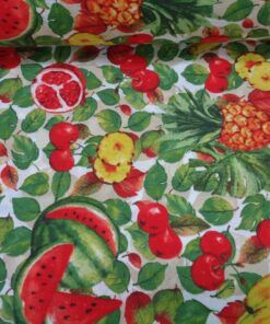Loneta estampada – Serie Multifrutas