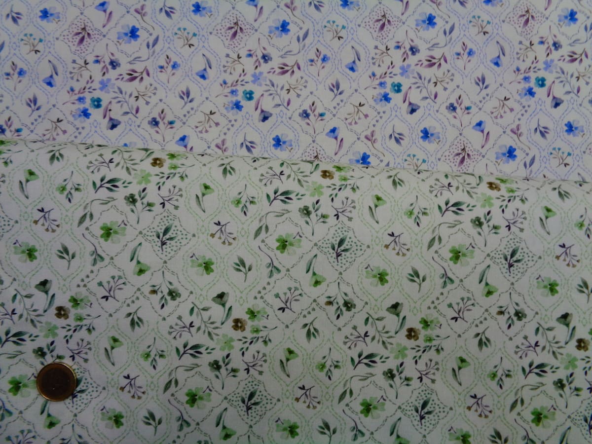 Popelín algodón estampado (patchwork) – Serie Royal