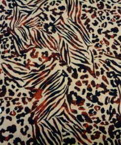 Loneta estampada animal print – Serie Macan