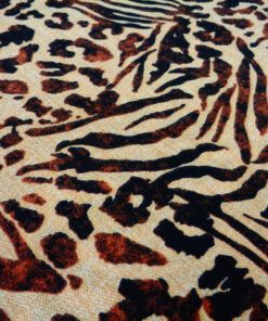 Alternative view of Loneta estampada animal print – Serie Macan
