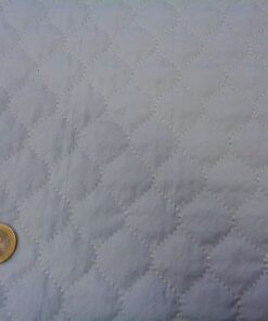 Acolchado pespunteado jacquard pata de gallo -color celeste