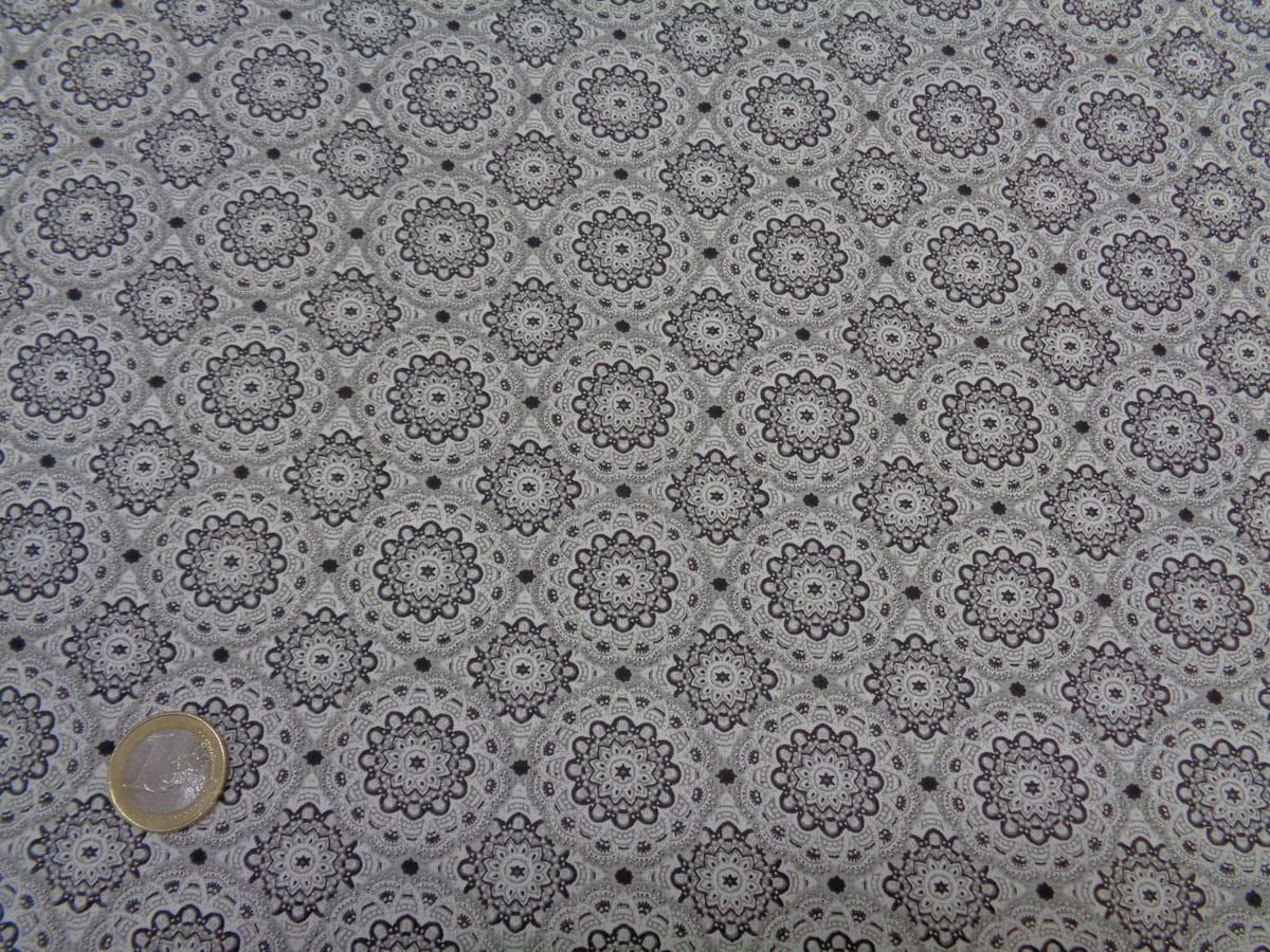 Popelín algodón estampado (patchwork) – Serie Neptuno