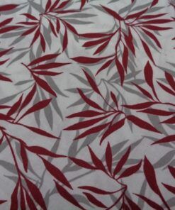 Alternative view of Popelín algodón estampado (patchwork) – Serie Seronda Granate Ramas