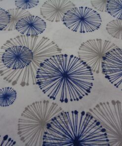 Alternative view of Popelín algodón estampado (patchwork) – Serie Seronda Azul Diente de Leon