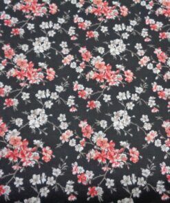 Popelín algodón estampado (patchwork) – Serie Andrin Negro