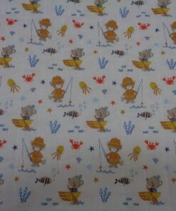 Alternative view of Acolchado Infantil Reversible - Serie Pesca