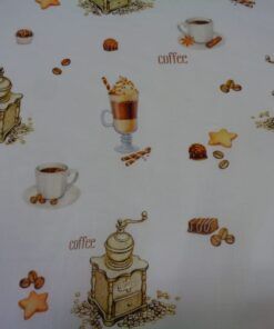 Visillo Estampado Cocina – Serie Cafe