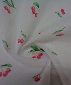 Alternative view of Visillo Estampado Cocina – Serie Cerezas