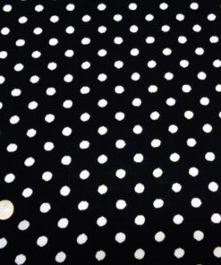 Viscosa estampada – Serie Matilde Negro