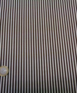 Popelín algodón estampado  (patchwork) – Serie Eleonor Rayas Marron