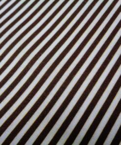 Alternative view of Popelín algodón estampado  (patchwork) – Serie Eleonor Rayas Marron