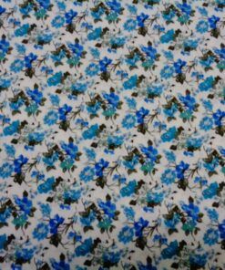Popelín algodón estampado (patchwork) – Serie Puntal Azul