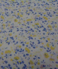 Alternative view of Popelín algodón estampado (patchwork) – Serie Ballota Amarillo