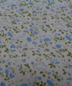 Alternative view of Popelín algodón estampado (patchwork) – Serie Ballota Azul