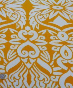 Viscosa estampada – Serie Merlin Mostaza