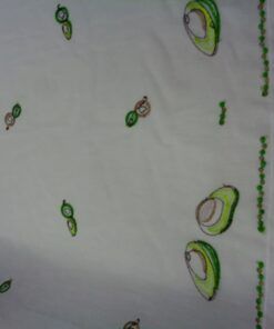 Alternative view of Visillo bordado Cocina - Serie Aguacates